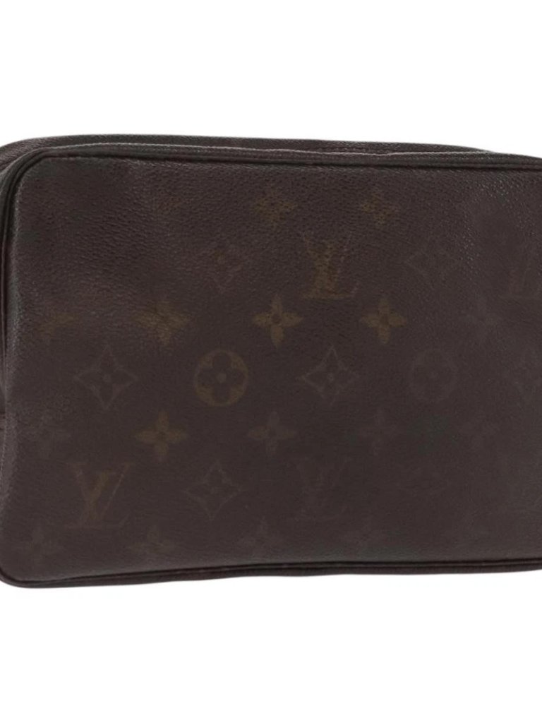 Louis Vuitton Monogram Trousse Toilette 23 Clutch Bag M47524 Lv Auth Kk613